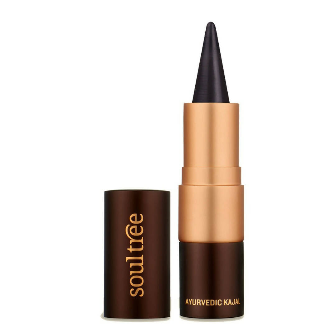 Soultree Ayurvedic Kajal - Pure Black 011 - Indyancart