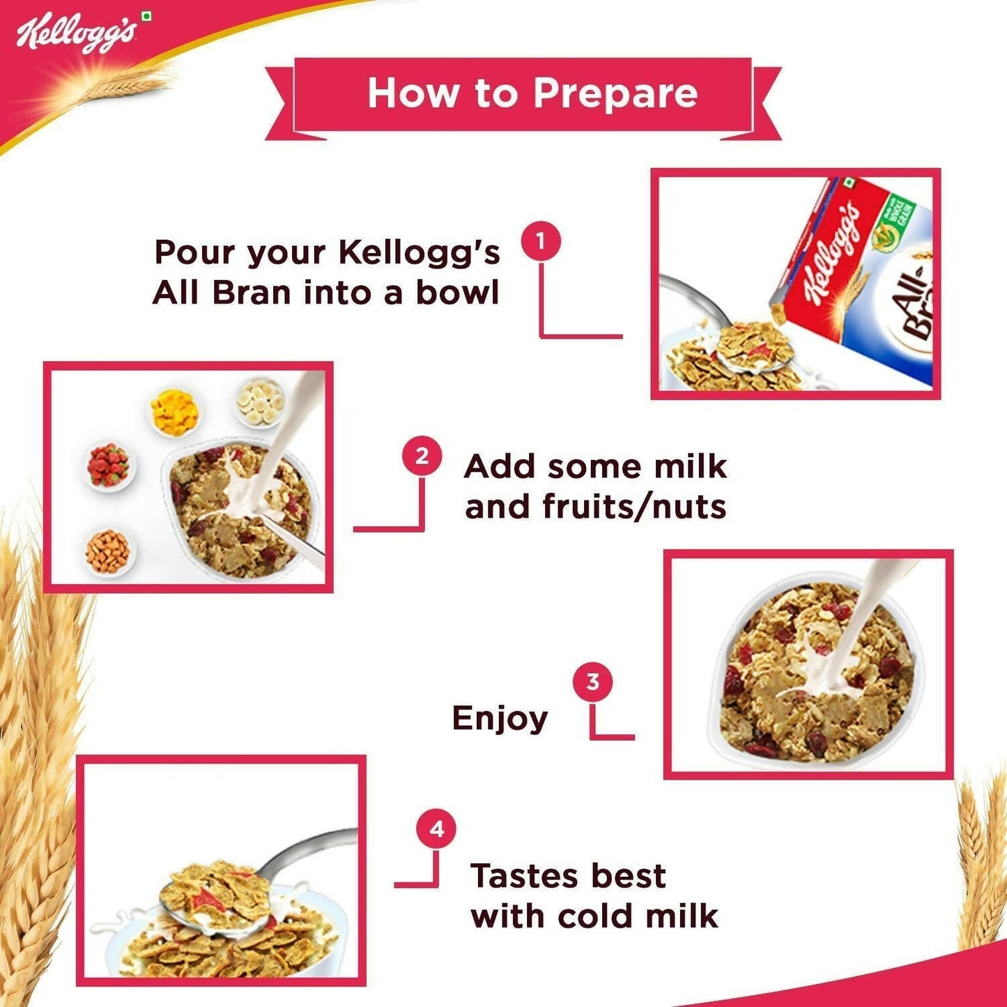 Kellogg’s All Bran Wheat Flakes - Indyancart