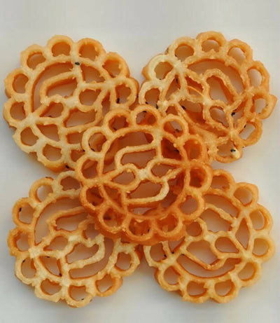 Mee Konaseema Stores Gulabi Puvvu (Rose Flower Cookie)