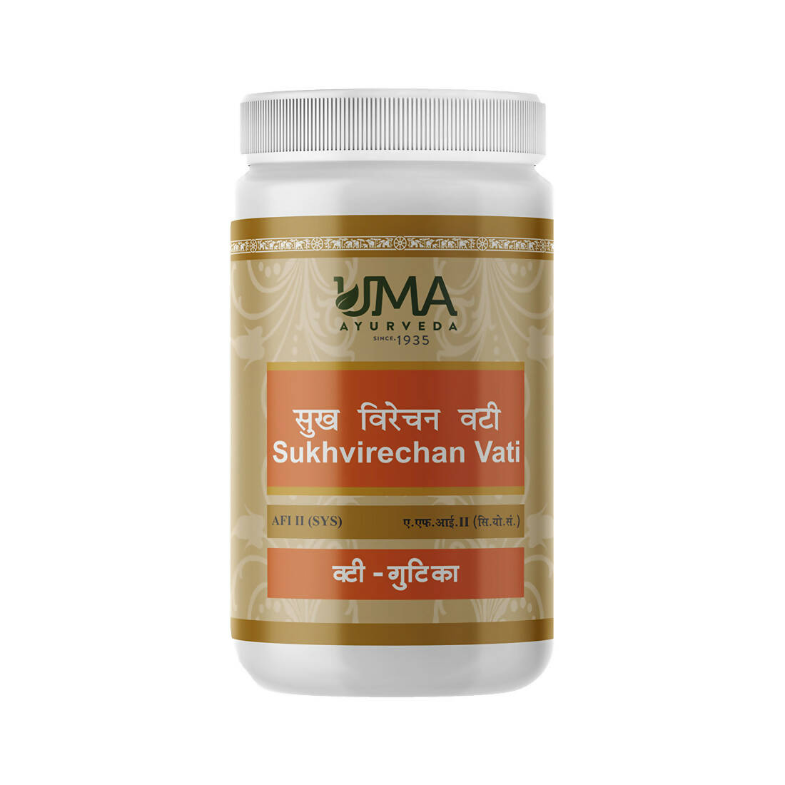 Uma Ayurveda Sukhvirechan Vati - Indyancart