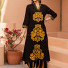 Dhiyona SN Women's Ethnic Motifs Printed Mandarin Collar Straight Kurta & Palazzos