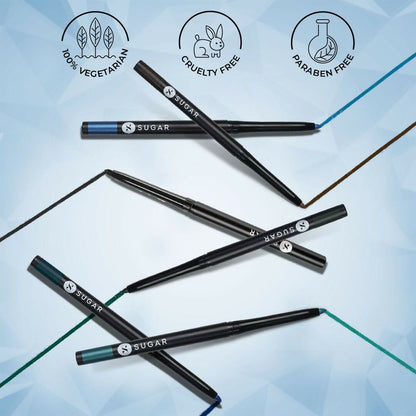 Black Sugar Cosmetics Kohl of Honour Kajal, long-lasting, smudge-proof, waterproof eyeliner for intense eye definition