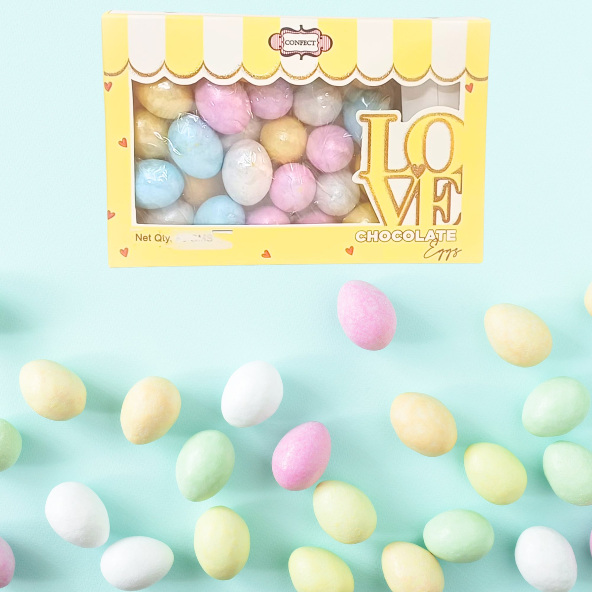 Confect Multicolor | Edible Chocolate Eggs Multipack
