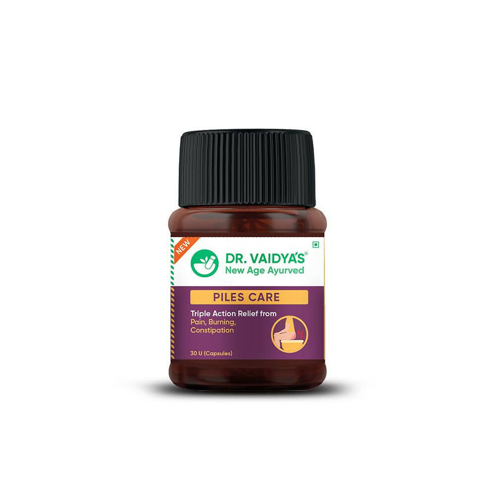 Dr. Vaidya's Piles Care Capsules - Indyancart