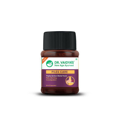 Dr. Vaidya's Piles Care Capsules - Indyancart