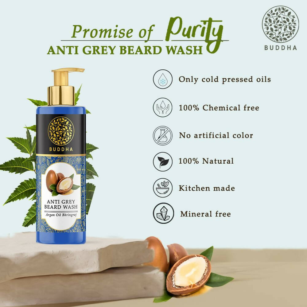 Buddha Natural Anti Grey Beard Wash - Indyancart