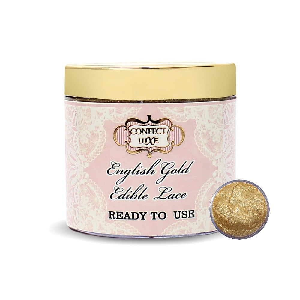Confect English Gold | Edible Lace