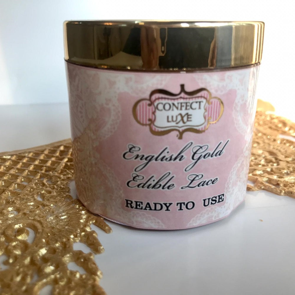 Confect English Gold | Edible Lace