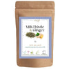 Satvi Wellness Milk Thistle Ginger Tea | Blend of Milk Thistle Ginger Tea Bags | Herbal Tea