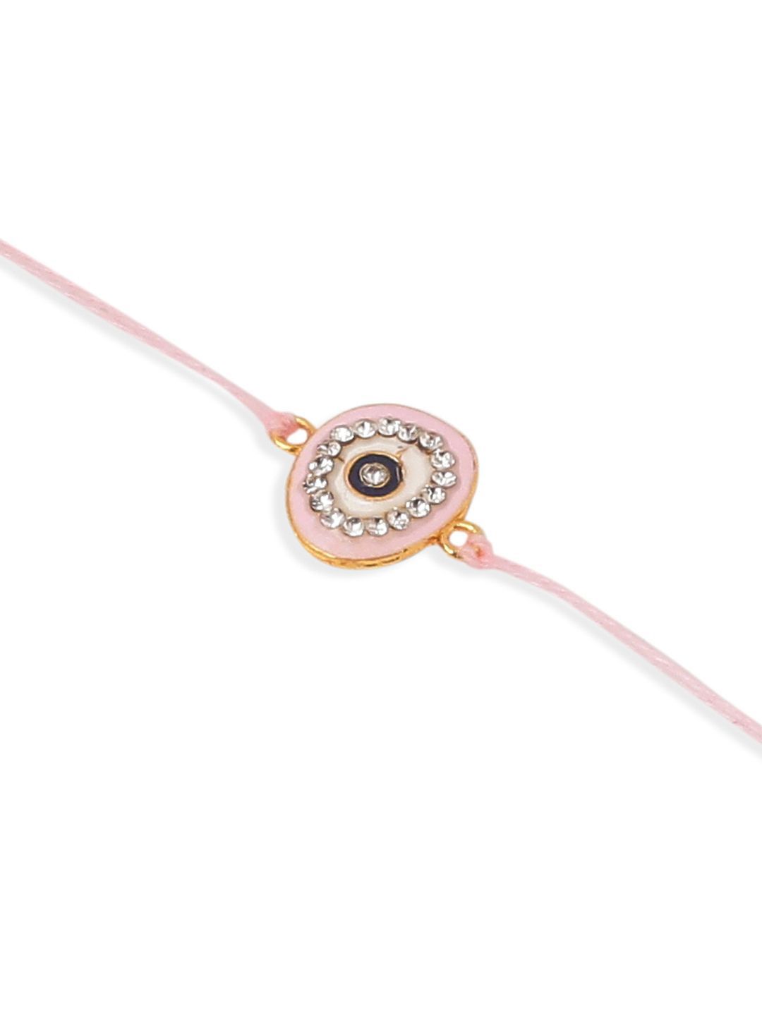 Anouk Stones Studded And Beaded Bhaiya Bhabhi Rakhis With Roli Chawal