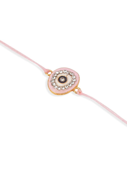 Anouk Stones Studded And Beaded Bhaiya Bhabhi Rakhis With Roli Chawal