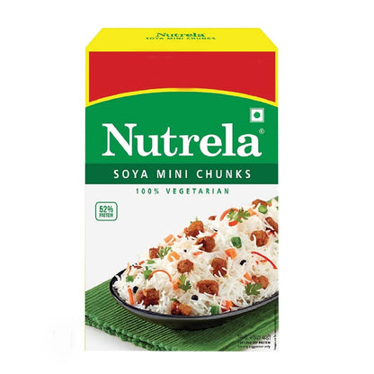 Nutrela Soya Mini Chunks - Indyancart