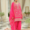 Dhiyona IE Women Ethnic Motifs Self Design Sequinned Kurta with Patiala & With Dupatta