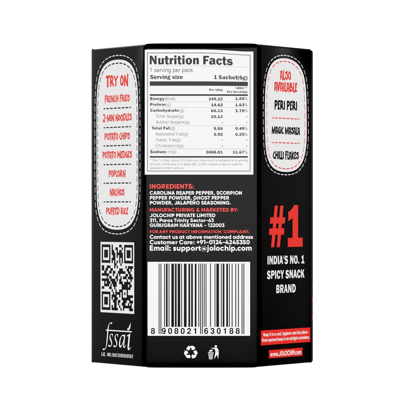 Jolochip Hottest Seasoning