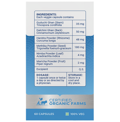 Nisarga Herbs Regu-G Veggie Capsules
