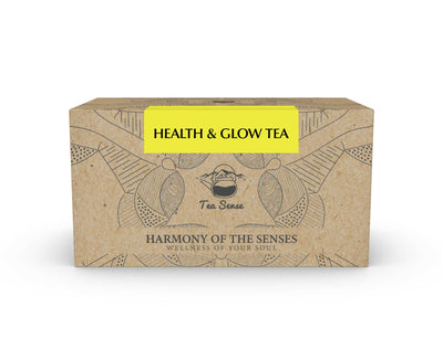 Tea Sense Health & Glow Tea Bags Box