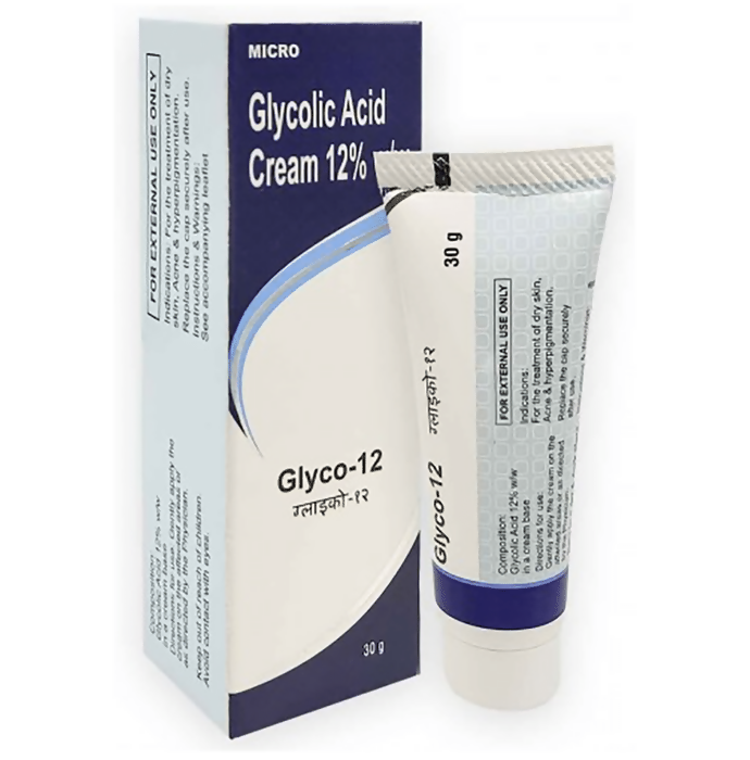 Glyco-12 Face Cream - Indyancart