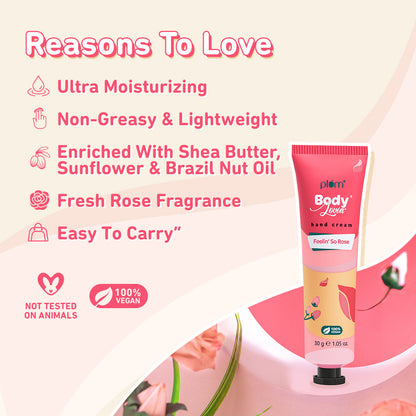 Feelin??So Rose Hand Cream by BodyLovin'