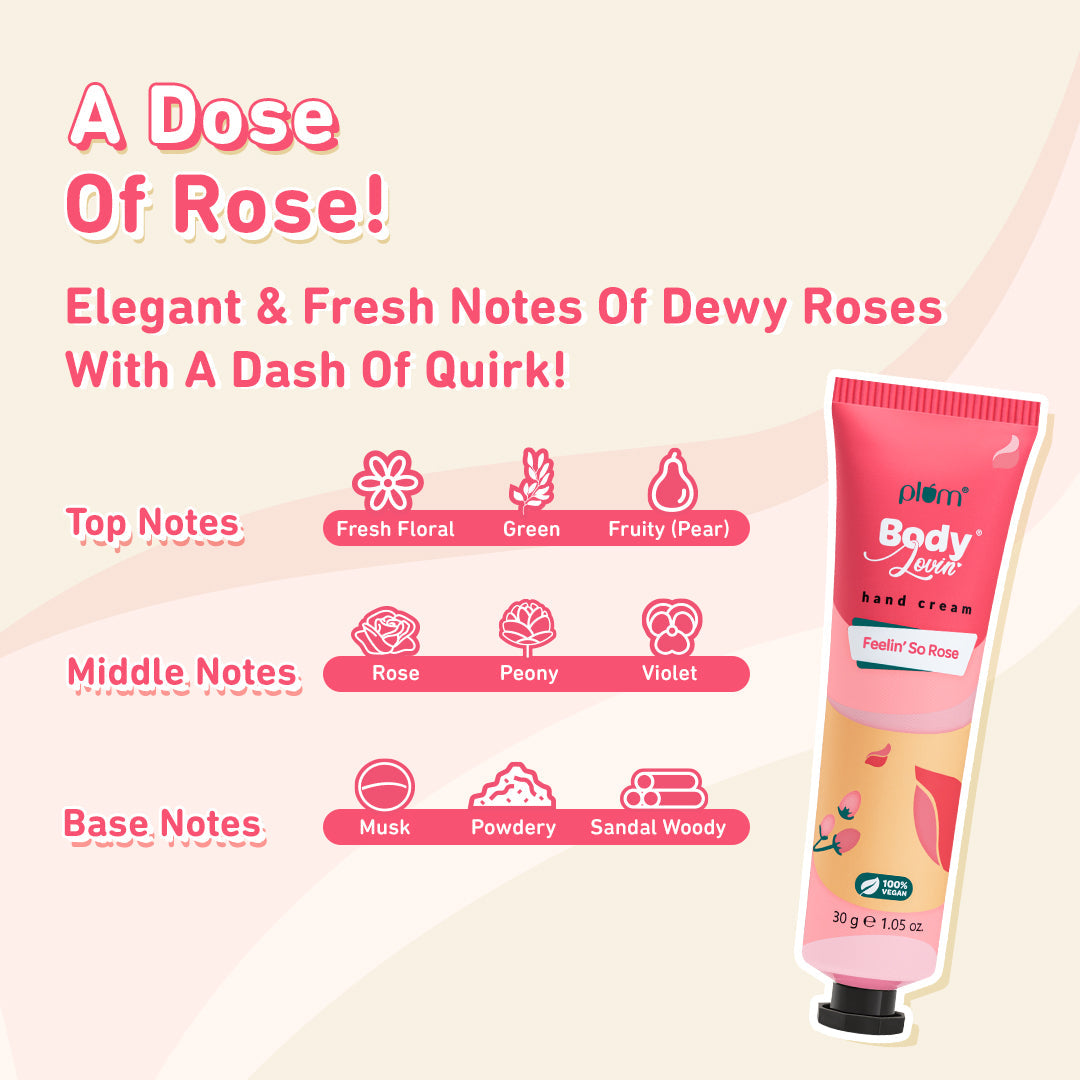 Feelin??So Rose Hand Cream by BodyLovin'