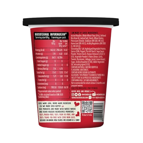 WickedGud Cup Noodles Variety Pack Combo