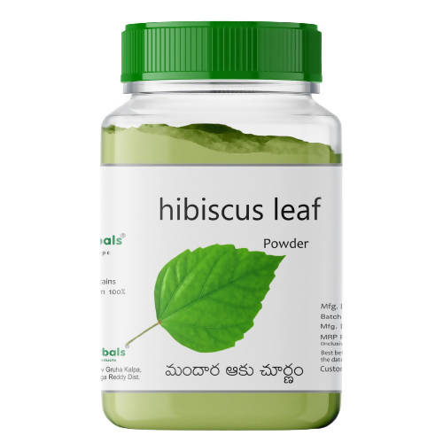 Happy Herbals Hibiscus Leaf Powder - Indyancart