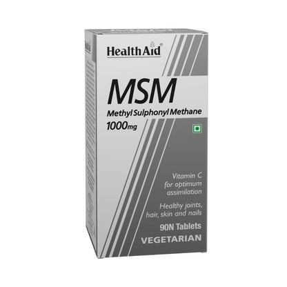 HealthAid MSM 1000 mg Tablets