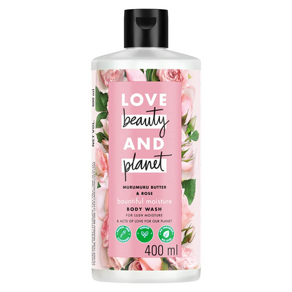 Love Beauty And Planet Murumuru Butter and Rose Body Wash - Indyancart