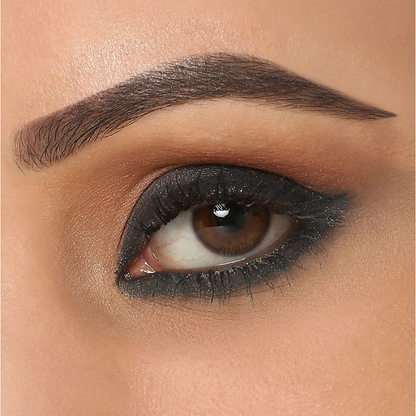 Lakme Absolute Kohl Ultimate Kajal in black, showcasing a sleek black eyeliner pencil with a sharpened tip for precise application.