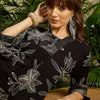 Dhiyona IE Printed V-Neck Top With Trousers