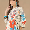 Indyancart IE Women Floral Printed Regular Kurta with Palazzos