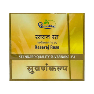 Dhootapapeshwar Rasaraj Rasa Standard Quality Suvarnakalpa Tablets
