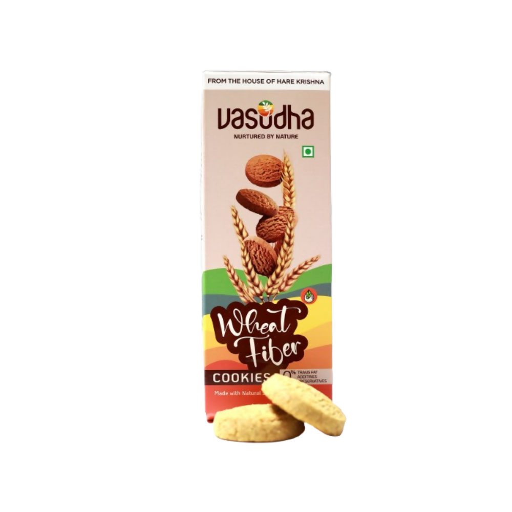 Vasudha Nurtured By Nature Wheat Fiber Millet Cookies