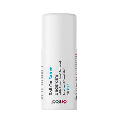 Cos-IQ Brightening Underarm Roll On Serum For Men, With Bioecolea, Mandelic Acid and Bio White