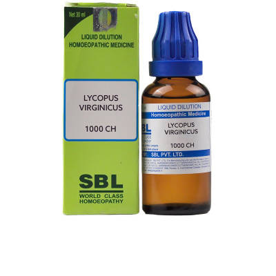 SBL Homeopathy Lycopus Virginicus Dilution