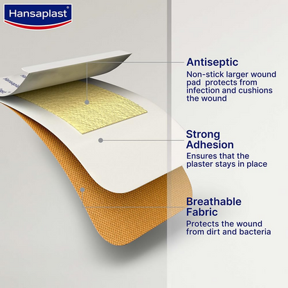 Hansaplast Antiseptic Jumbo Bandage