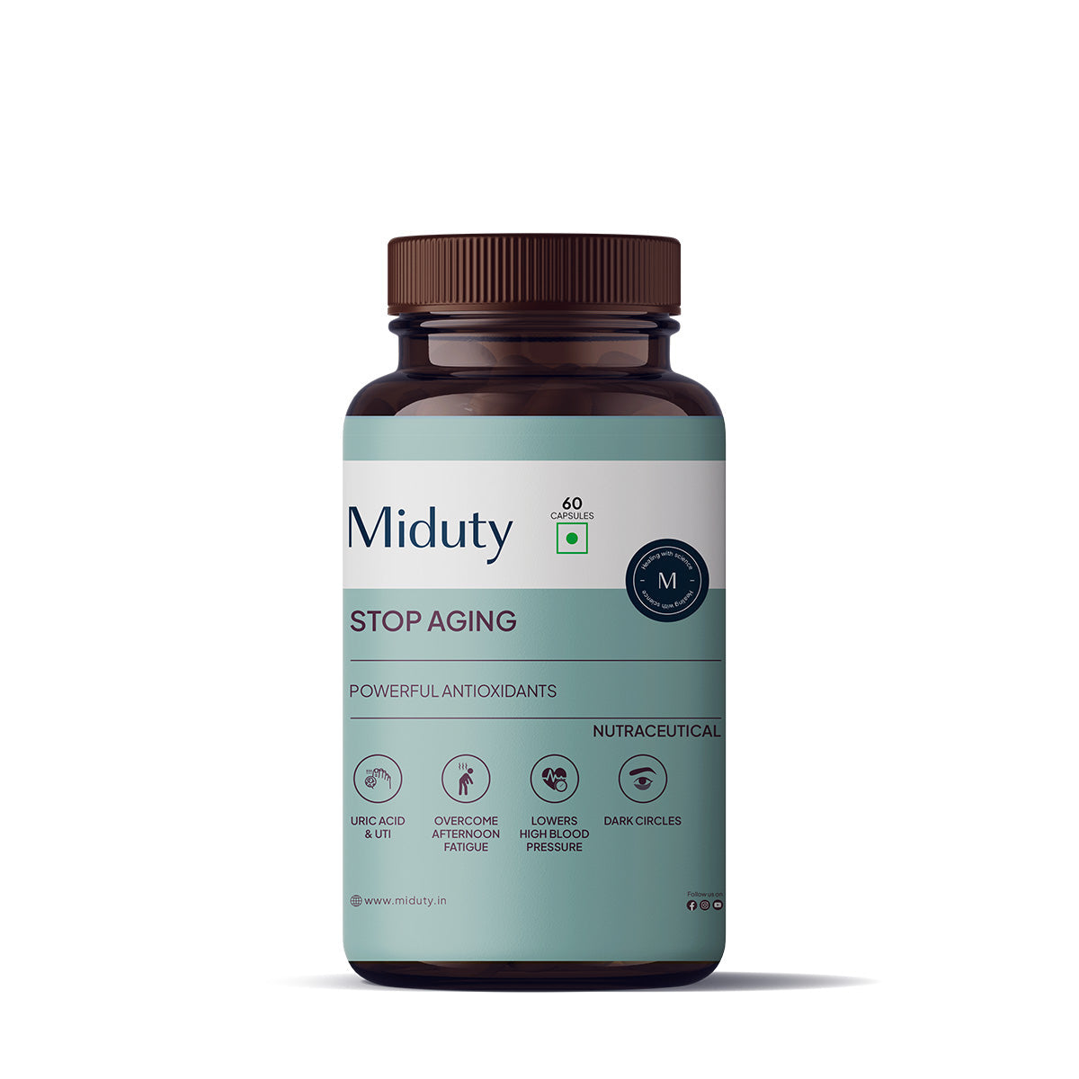 Miduty by Palak Notes Stop Aging Capsules - Indyancart