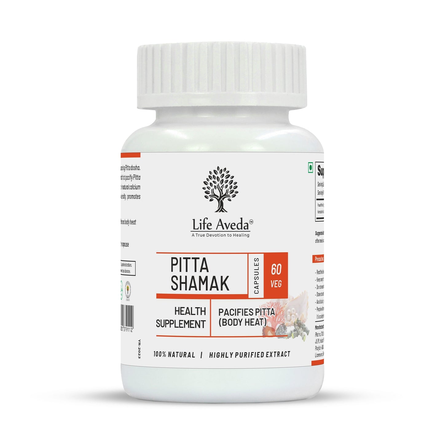 Life Aveda Pitta Shamak Capsules