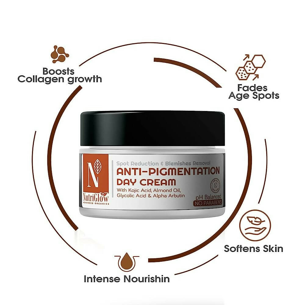NutriGlow Advanced Organics Anti-Pigmentation Day Cream - Indyancart