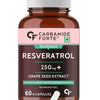 Carbamide Forte Resveratrol Capsules with Grape Seed Extract