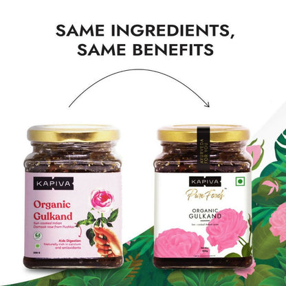 Kapiva Ayurveda Pure Foods Organic Gulkand - Indyancart