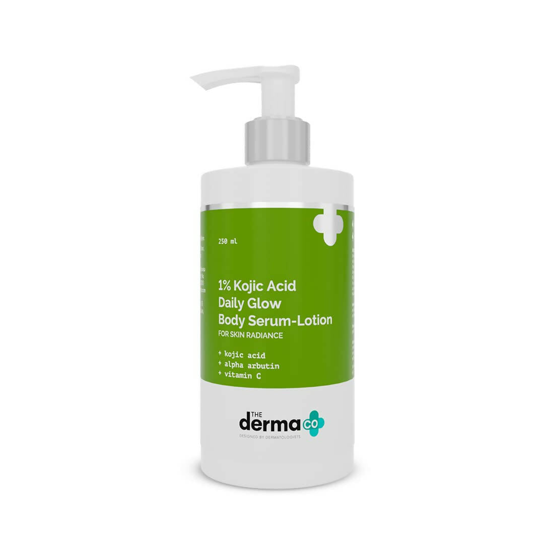 The Derma Co 1% Kojic Acid Daily Glow Body Serum Lotion - Indyancart
