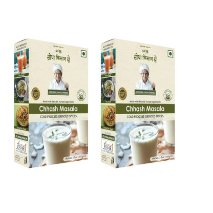 Gir Sidha Kisan Se Natural Chhash Masala