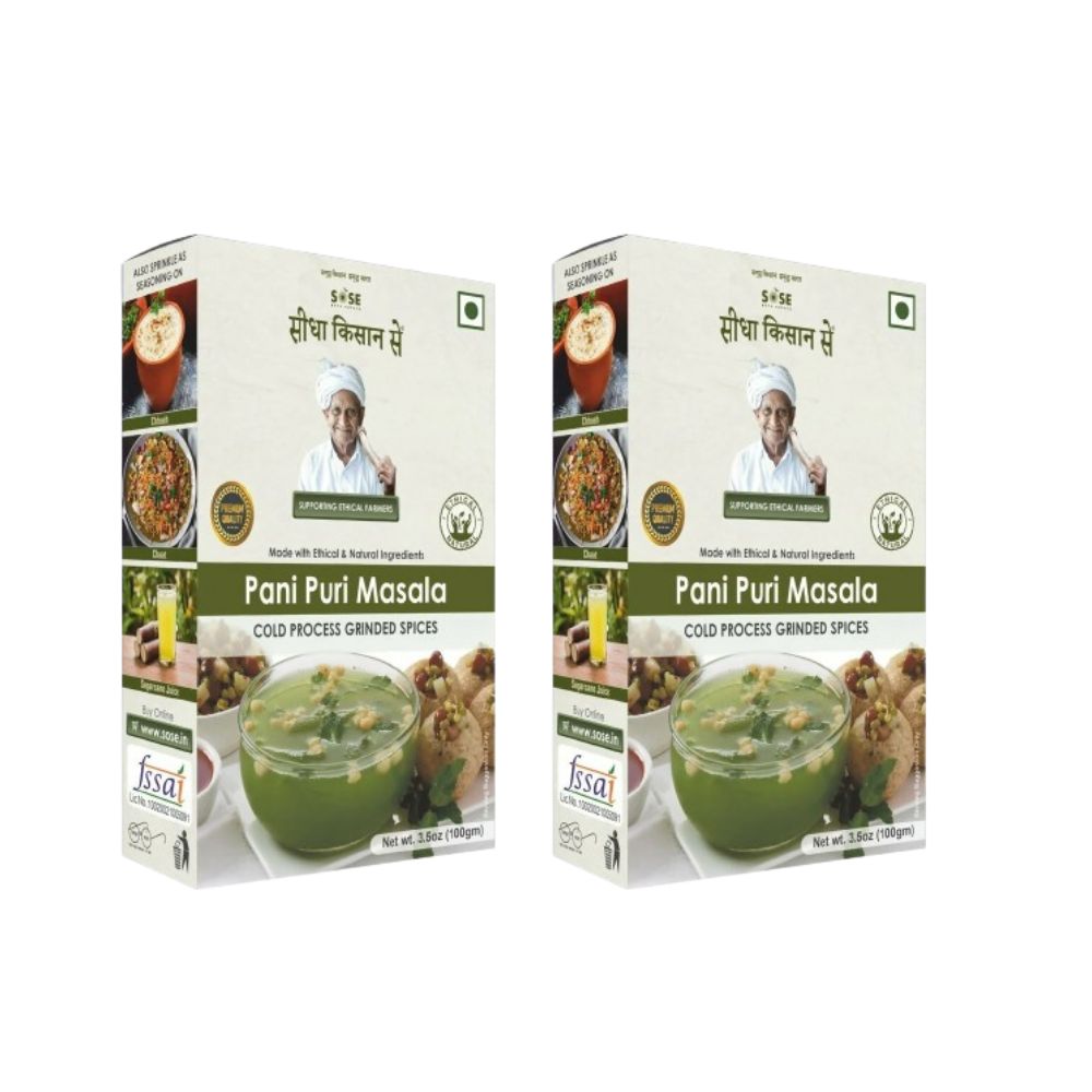 Gir Sidha Kisan Se Natural Pani Puri Masala