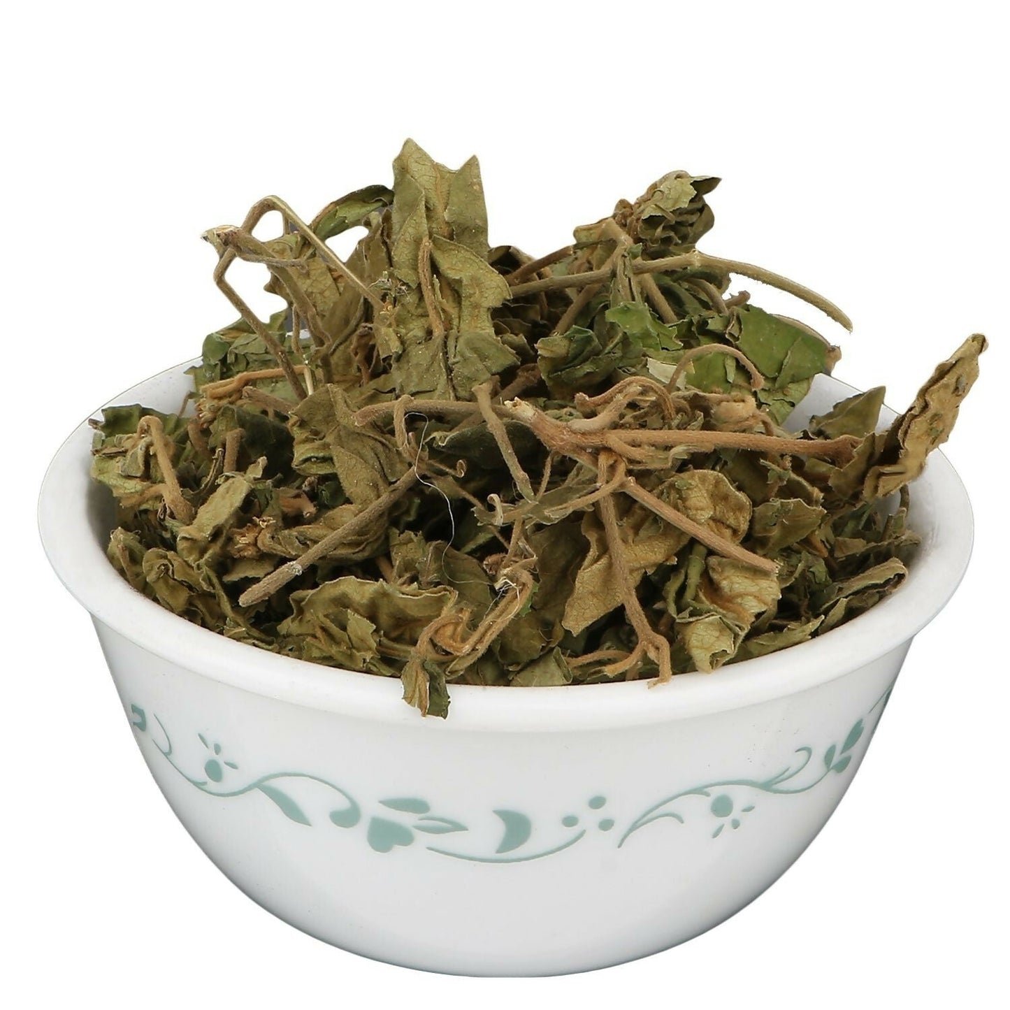 Yuvika Gurmar leaves, Gymnema Sylvestre, Ayurvedic herb with green leaves used for traditional medicinal purposes.