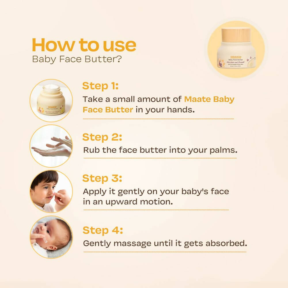 Maate Baby Face Butter Enriched with Shea Butter & Avocado - Indyancart
