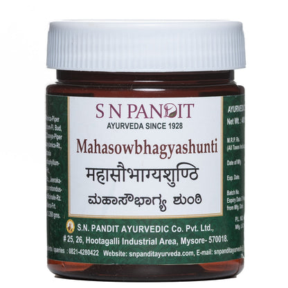 S N Pandit Ayurveda Maha Sowbhagya Shunti - Indyancart