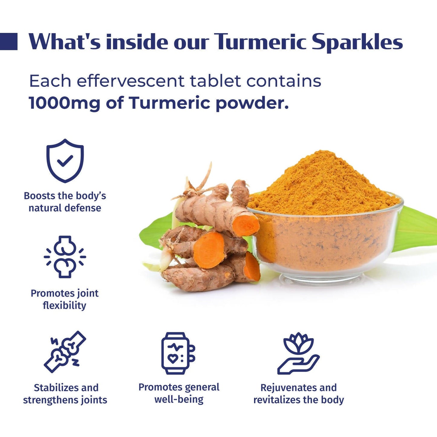Kerala Ayurveda Turmeric Sparkles Tablets