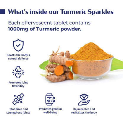 Kerala Ayurveda Turmeric Sparkles Tablets