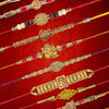 Dhiyona Unisex Set Of 10 Beaded Rakhi
