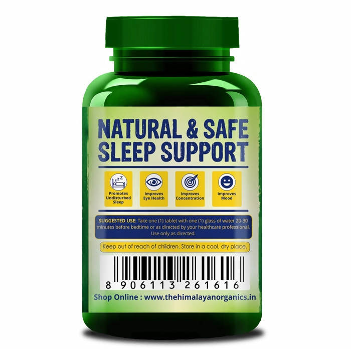 Himalayan Organics Melatonin 10 mg + Tagar 250 mg Tablets - Limited Time Offer
